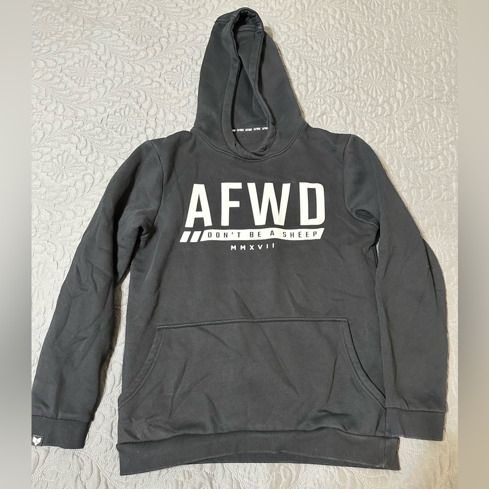 Alpha Forward Black Hoodie